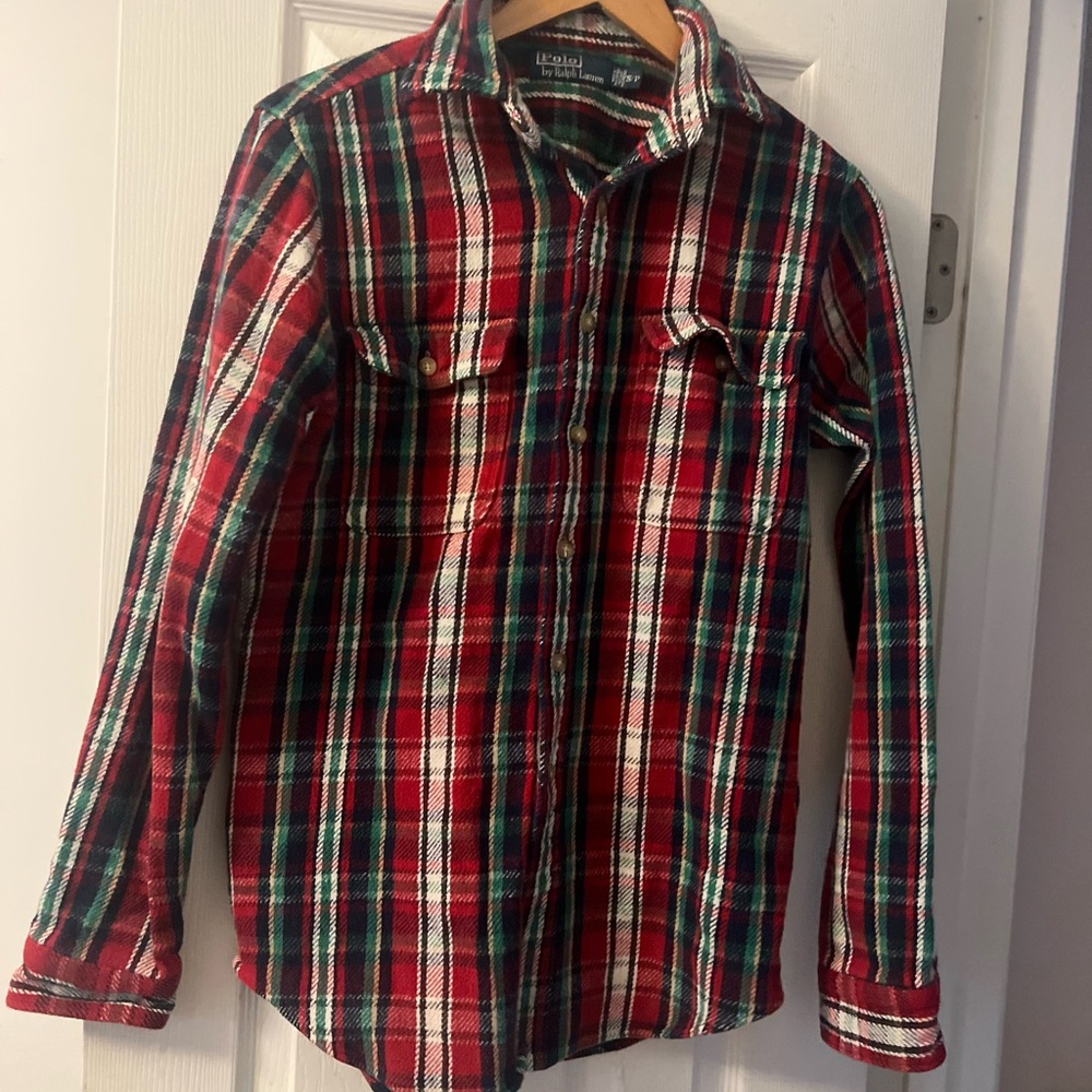 Polo Ralph Lauren Plaid flannel long sleeve Shirt